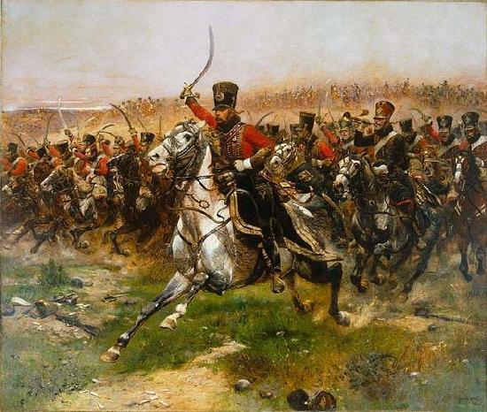 Edouard Detaille Vive L Empereur Germany oil painting art